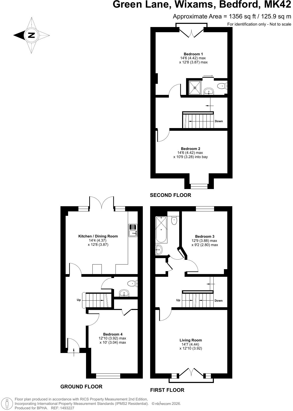 Green Lane, Wixams, Bedford floorplan