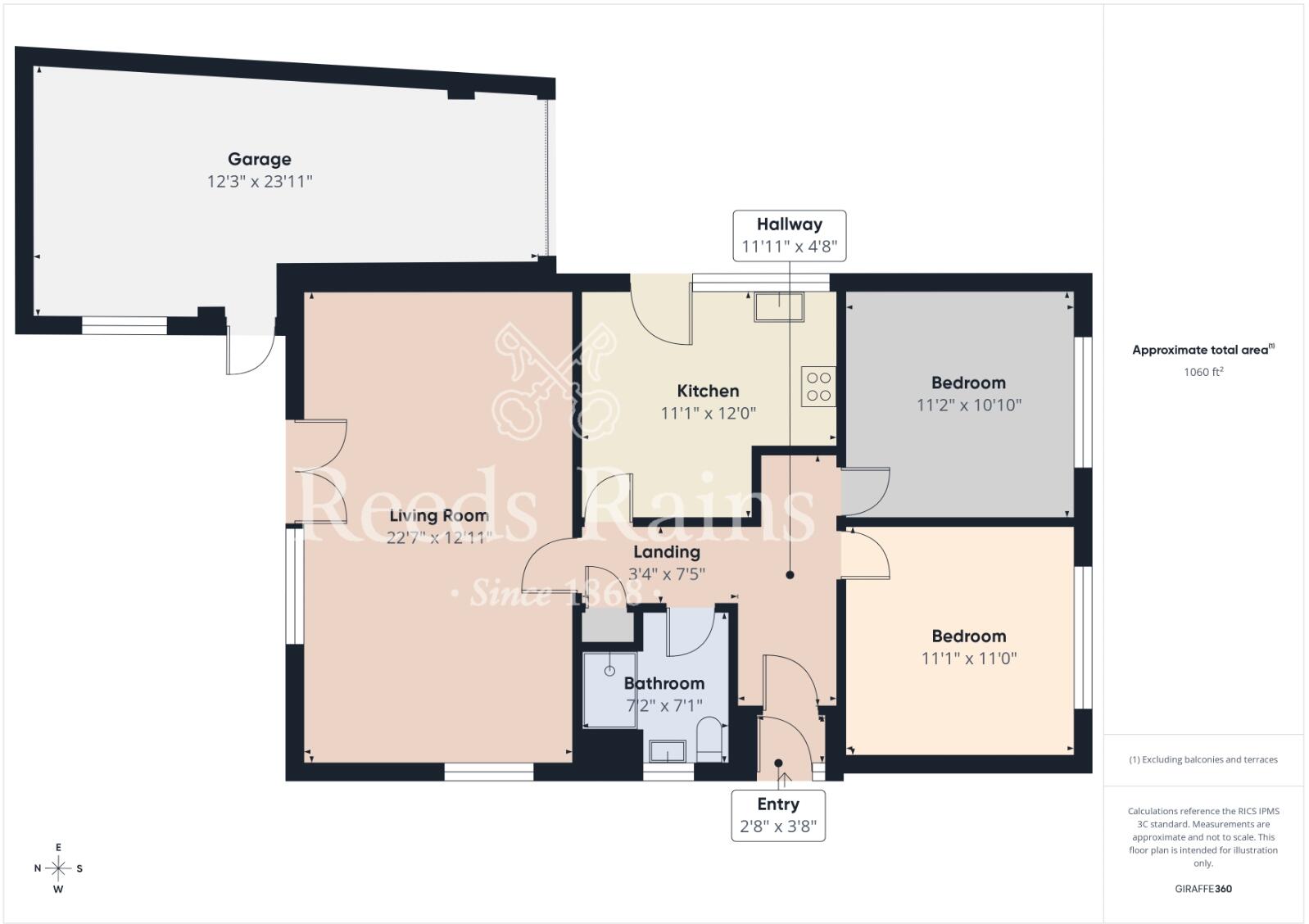Marlborough Avenue, Marske-by-the-Sea, Redcar, North Yorkshire, TS11 floorplan