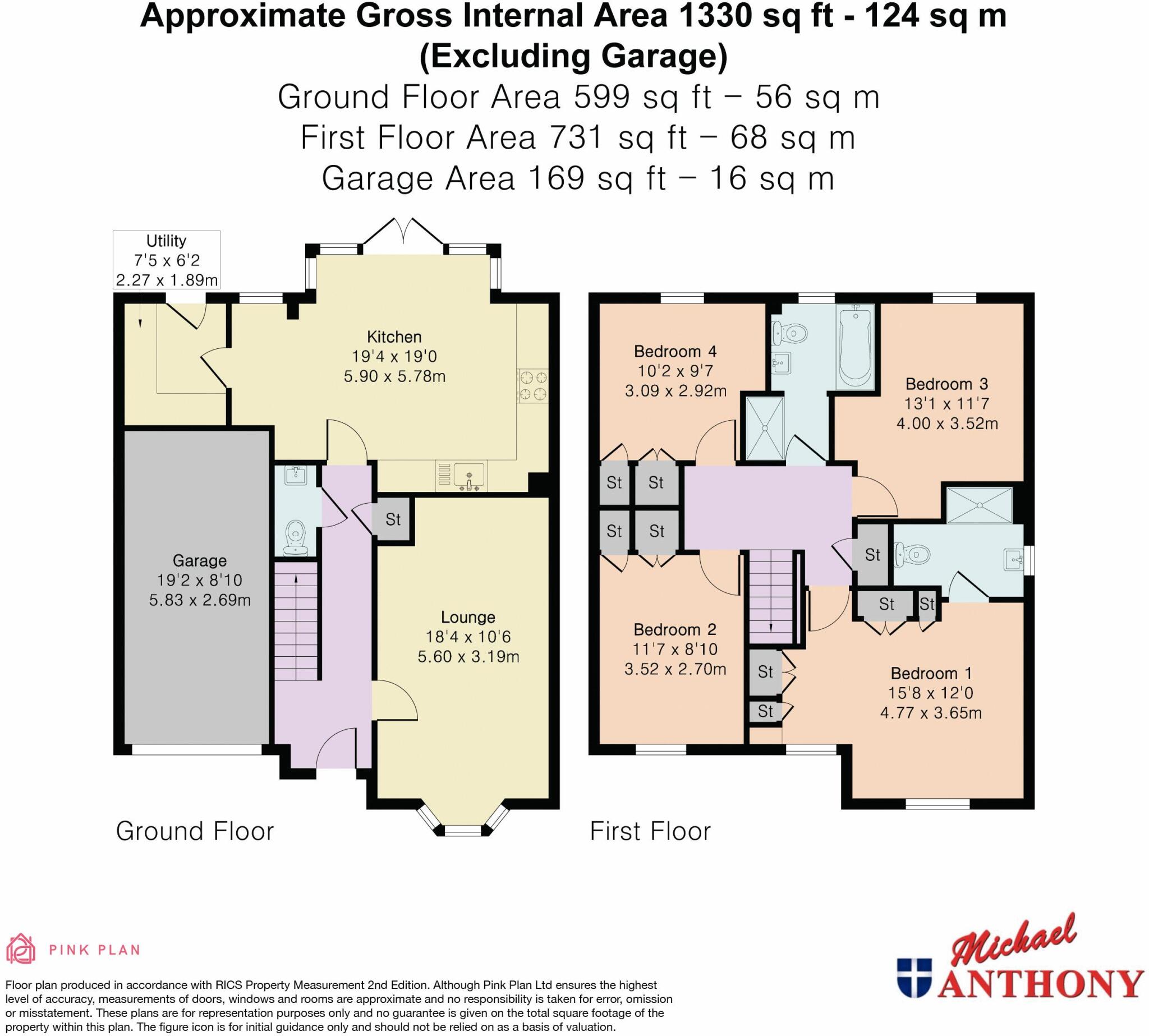 Barber Drive, Eaton Leys, Milton Keynes  floorplan