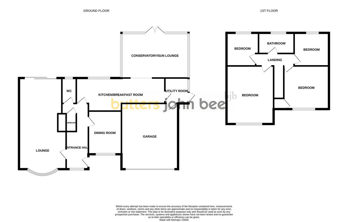 Ladygates, Crewe floorplan