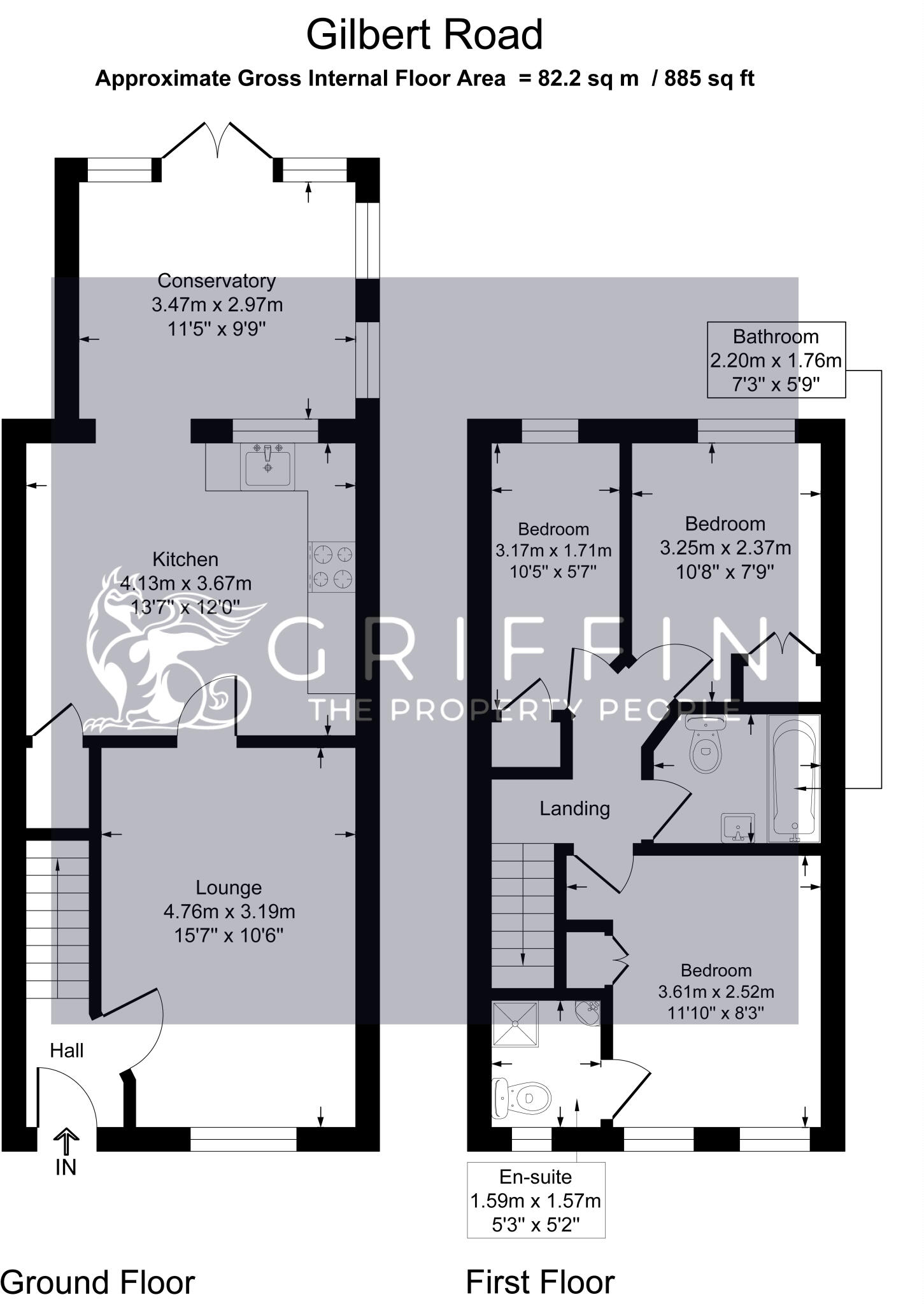 Gilbert Road, Chafford Hundred, Grays, RM16 floorplan