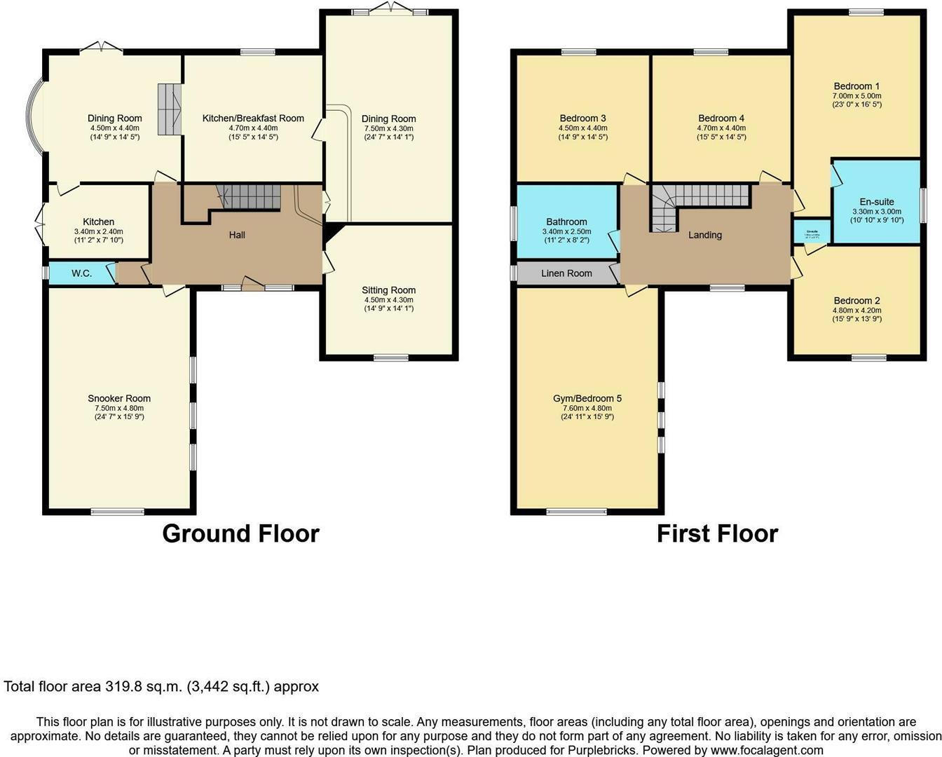 St. Andrews Close, Darlington floorplan