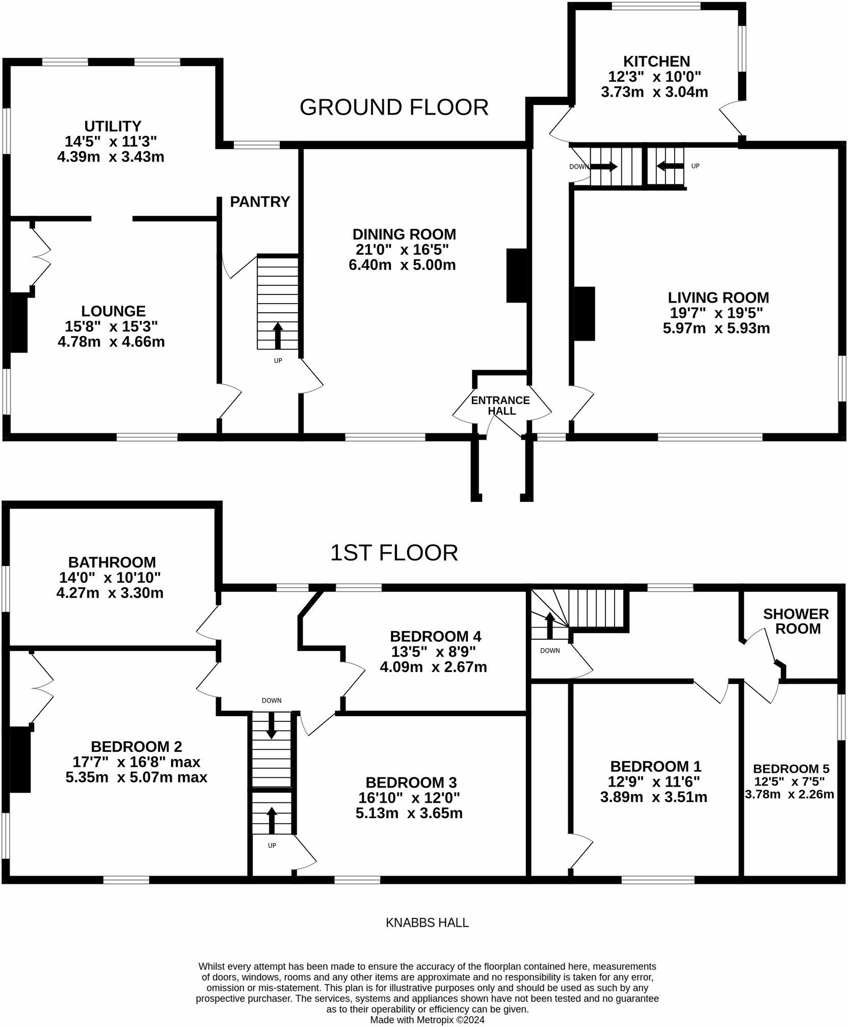 Knabbs Hall Farm, Knabbs Lane, Silkstone Common floorplan