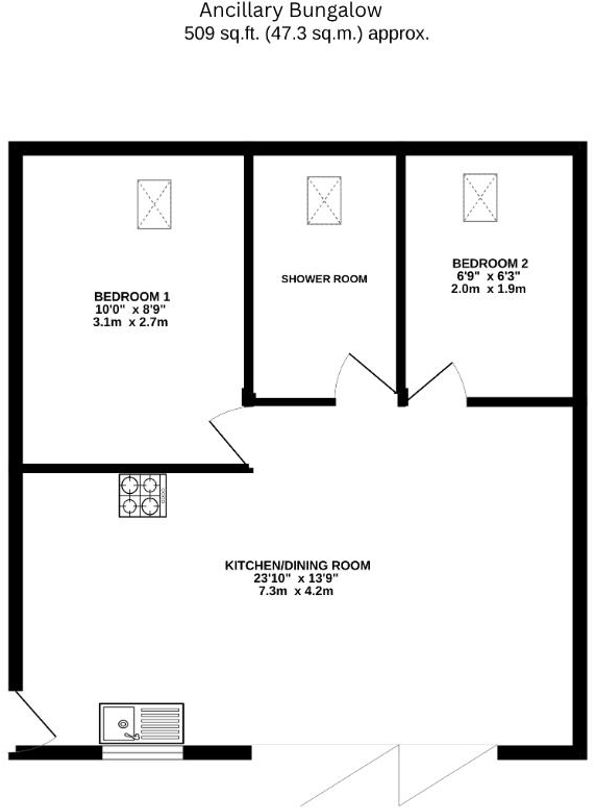 Brookfield Road, Hucclecote, GL3 floorplan