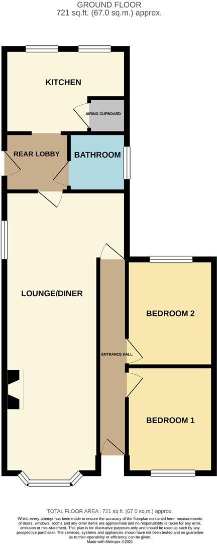 Edgerton Road, Kirkley, Lowestoft floorplan