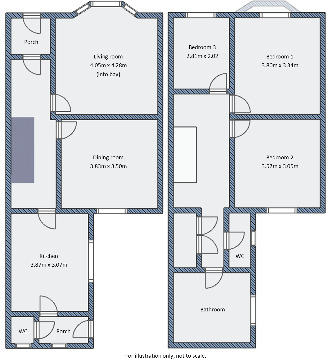 Clifden Road, St. Austell, Cornwall floorplan