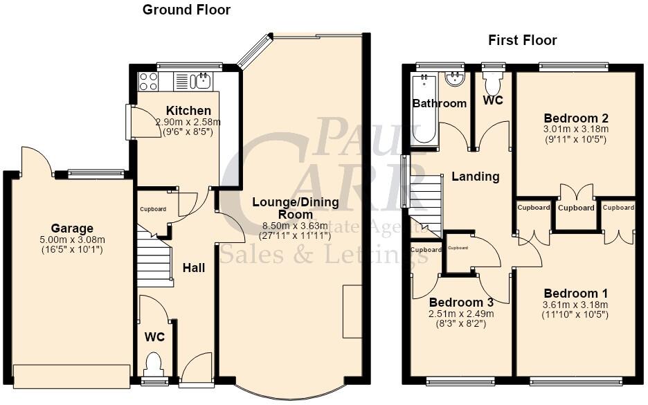 Rock Farm Road, Whittington, WS14 9LZ floorplan