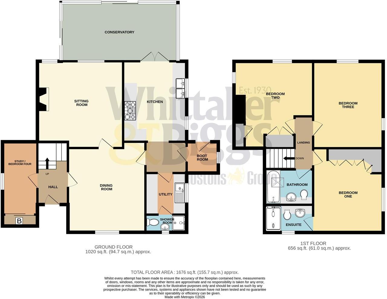 Tickhill Lane, Dilhorne, ST10 2PL floorplan