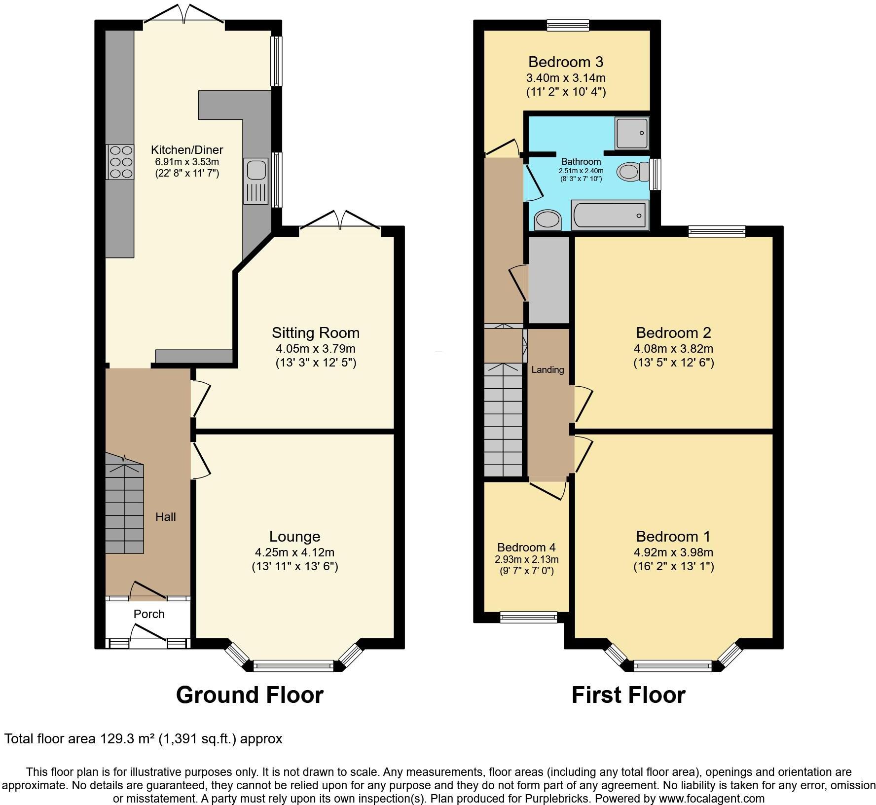 Ashdale Road, Liverpool, L22 floorplan