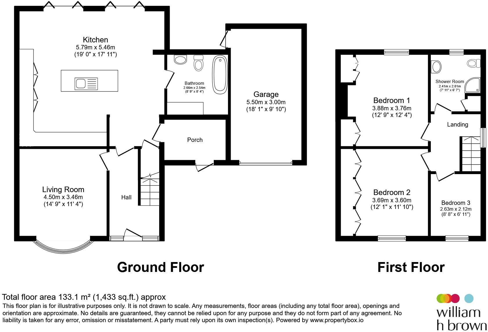 Springwood Road, Holmfirth floorplan