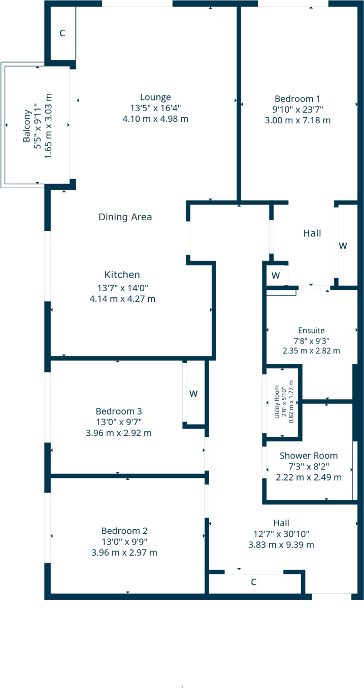 Eastwoodhill Grove, Giffnock floorplan