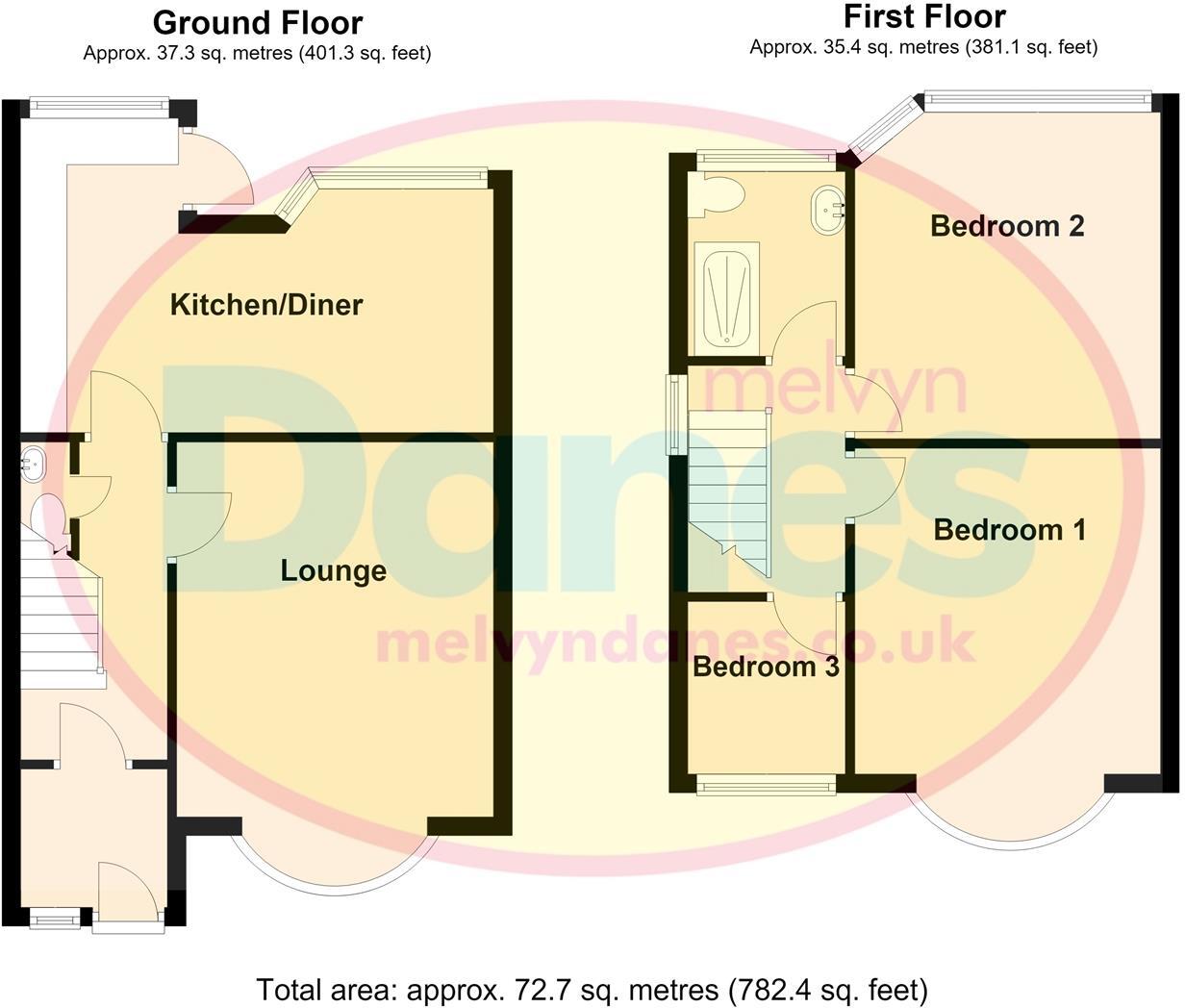 Sheldonfield Road, Sheldon, Birmingham floorplan