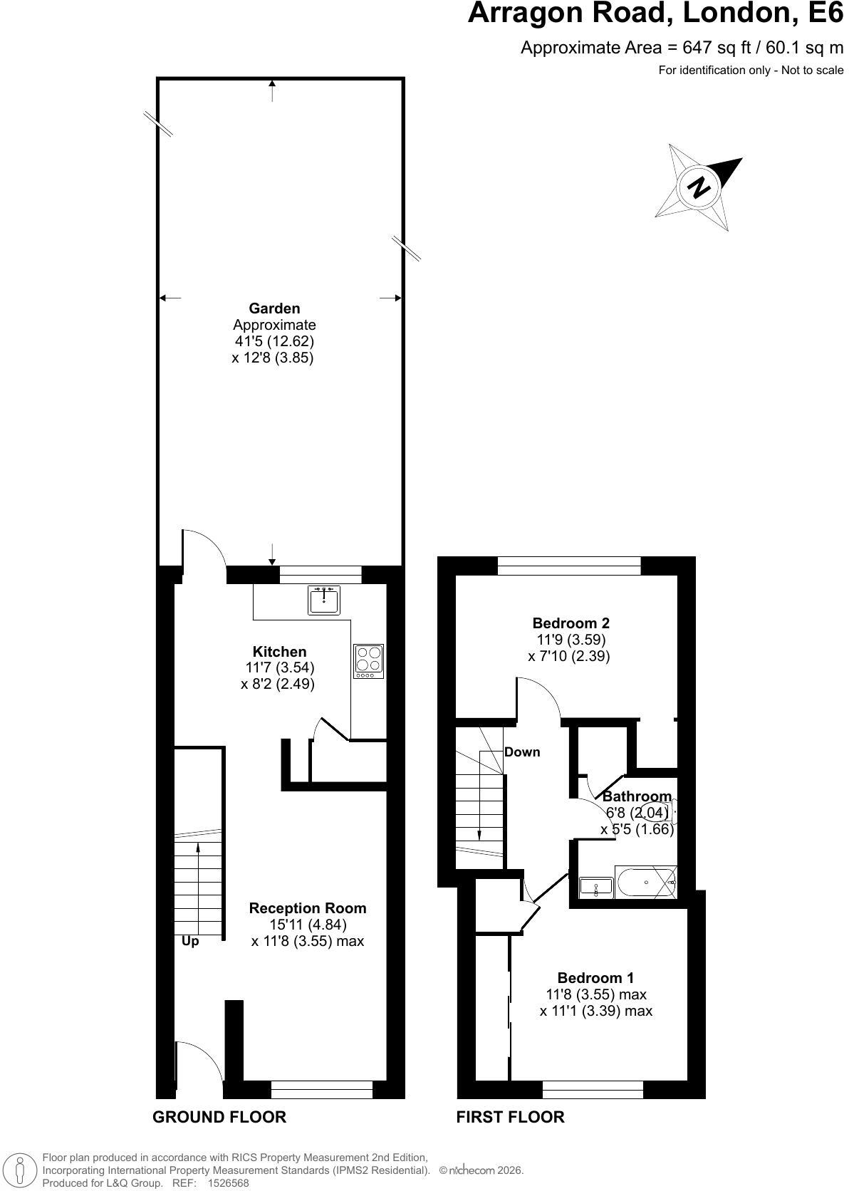 Arragon Road, East Ham, London, E6 1QP floorplan