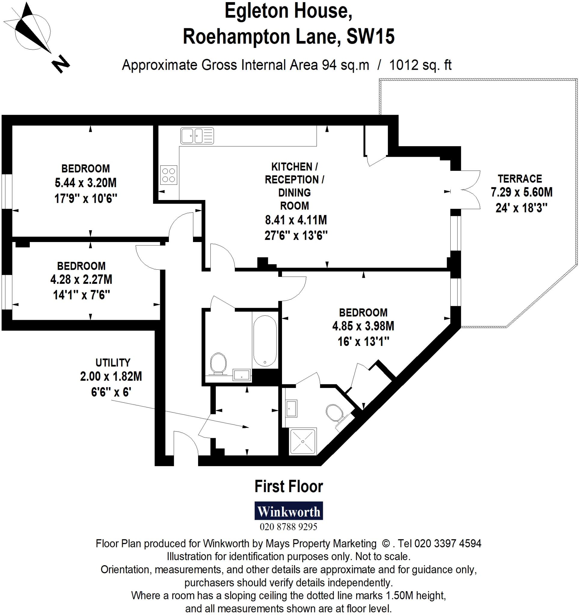 Roehampton Lane, London, SW15 floorplan