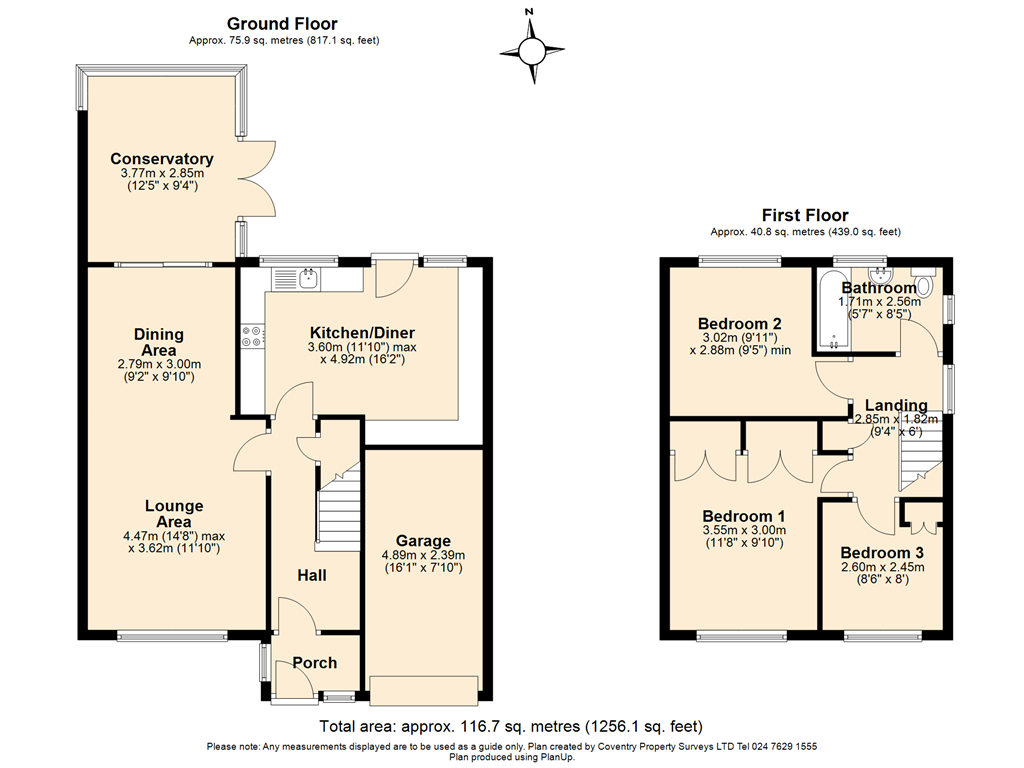 Stonebury Avenue, Eastern Green, Coventry, West Midlands, CV5 floorplan