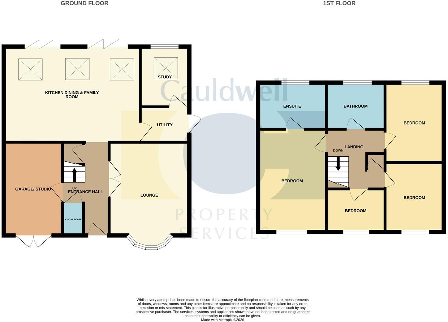 2, Yeats Close, Newport Pagnell floorplan
