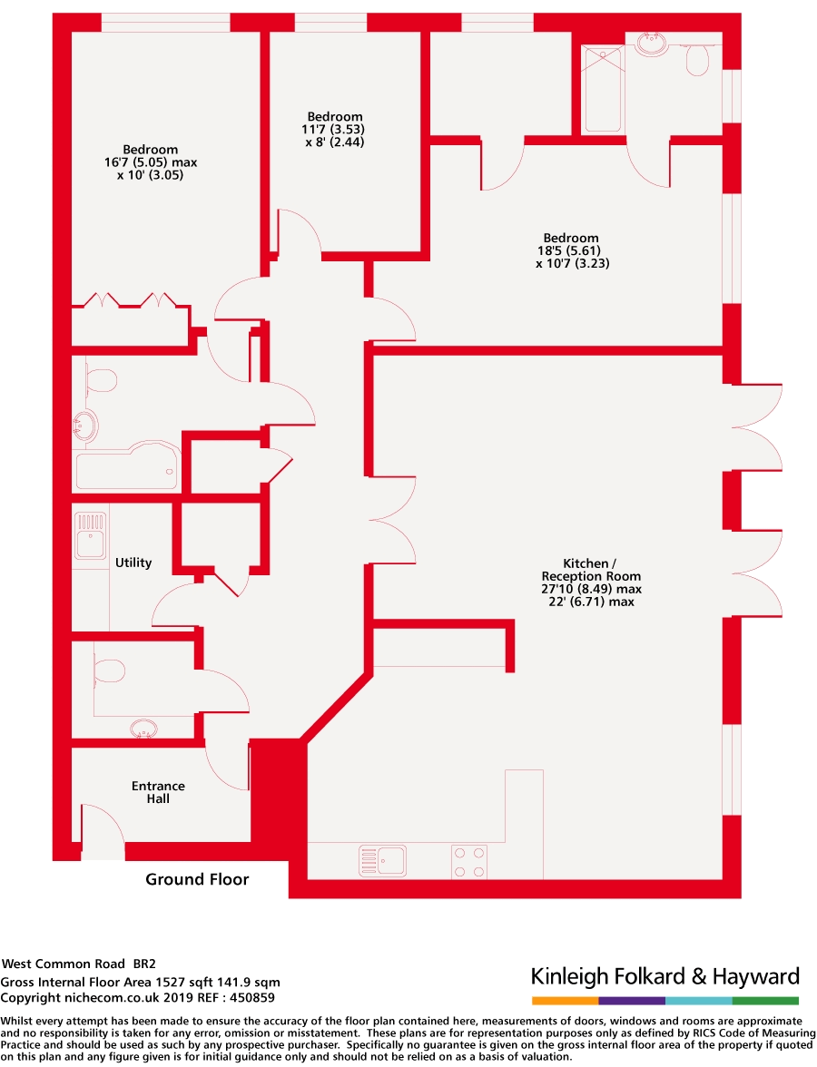 West Common Road, Bromley, BR2 floorplan