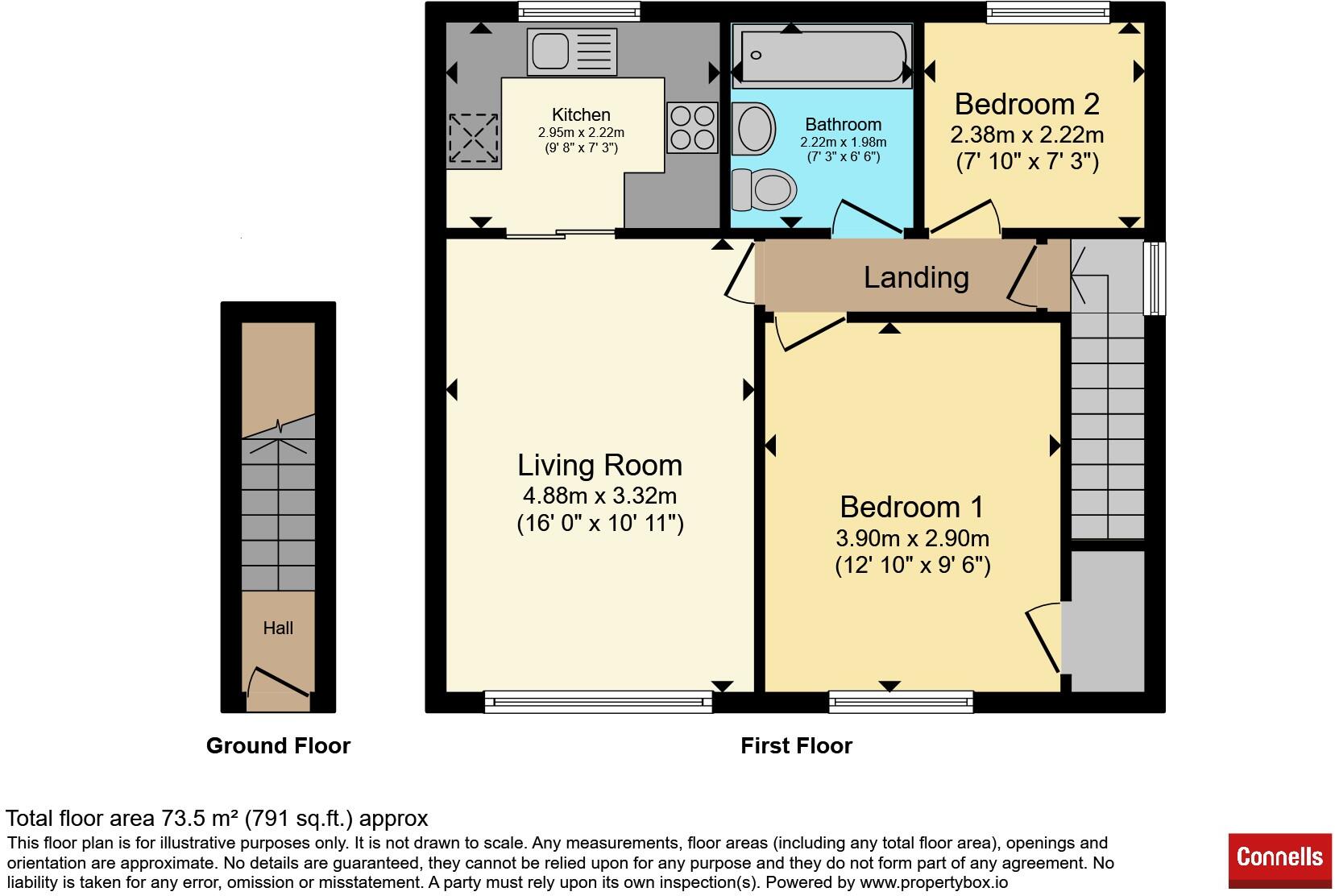 43, Bowmans Avenue, Hitchin floorplan