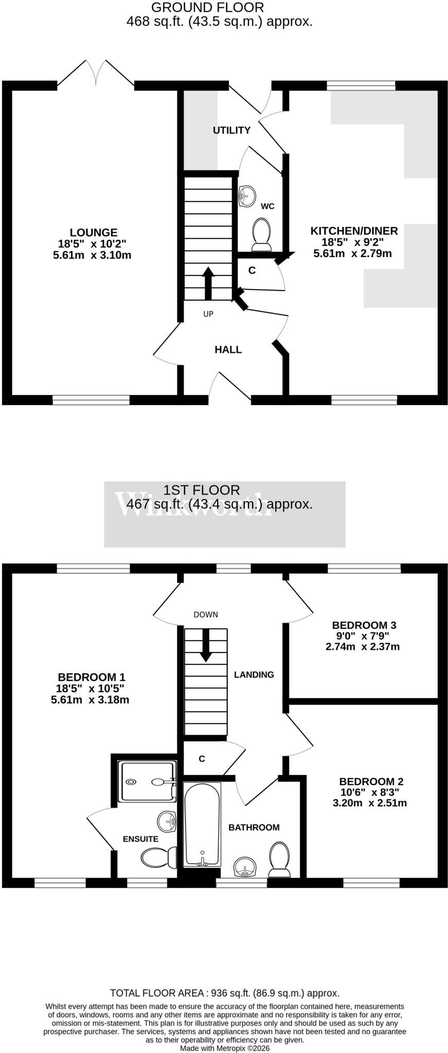 Sycamore Court, Hellesdon, Norwich, Norfolk, NR6 floorplan