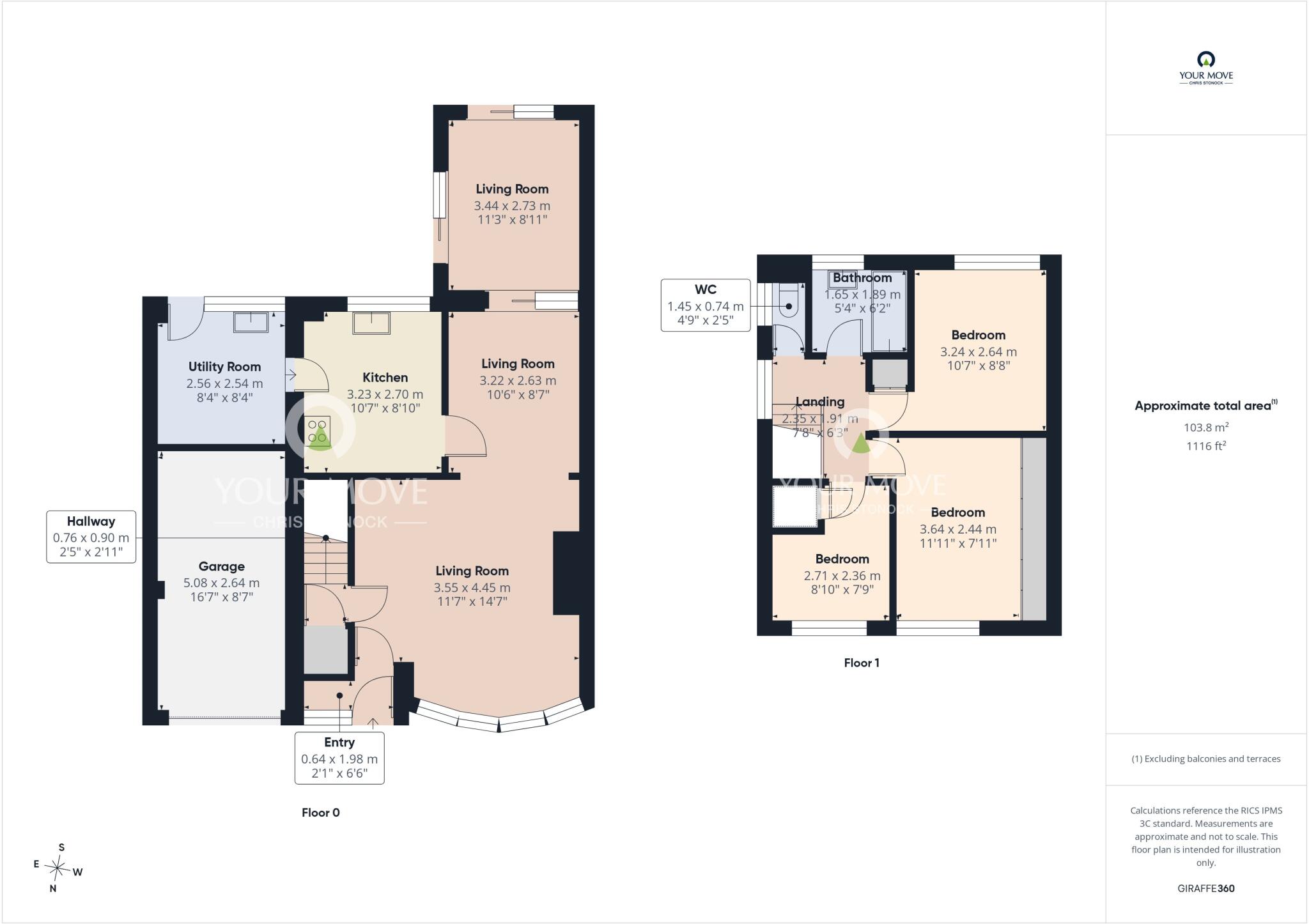 Hillcrest, Ashington, Northumberland, NE63 floorplan