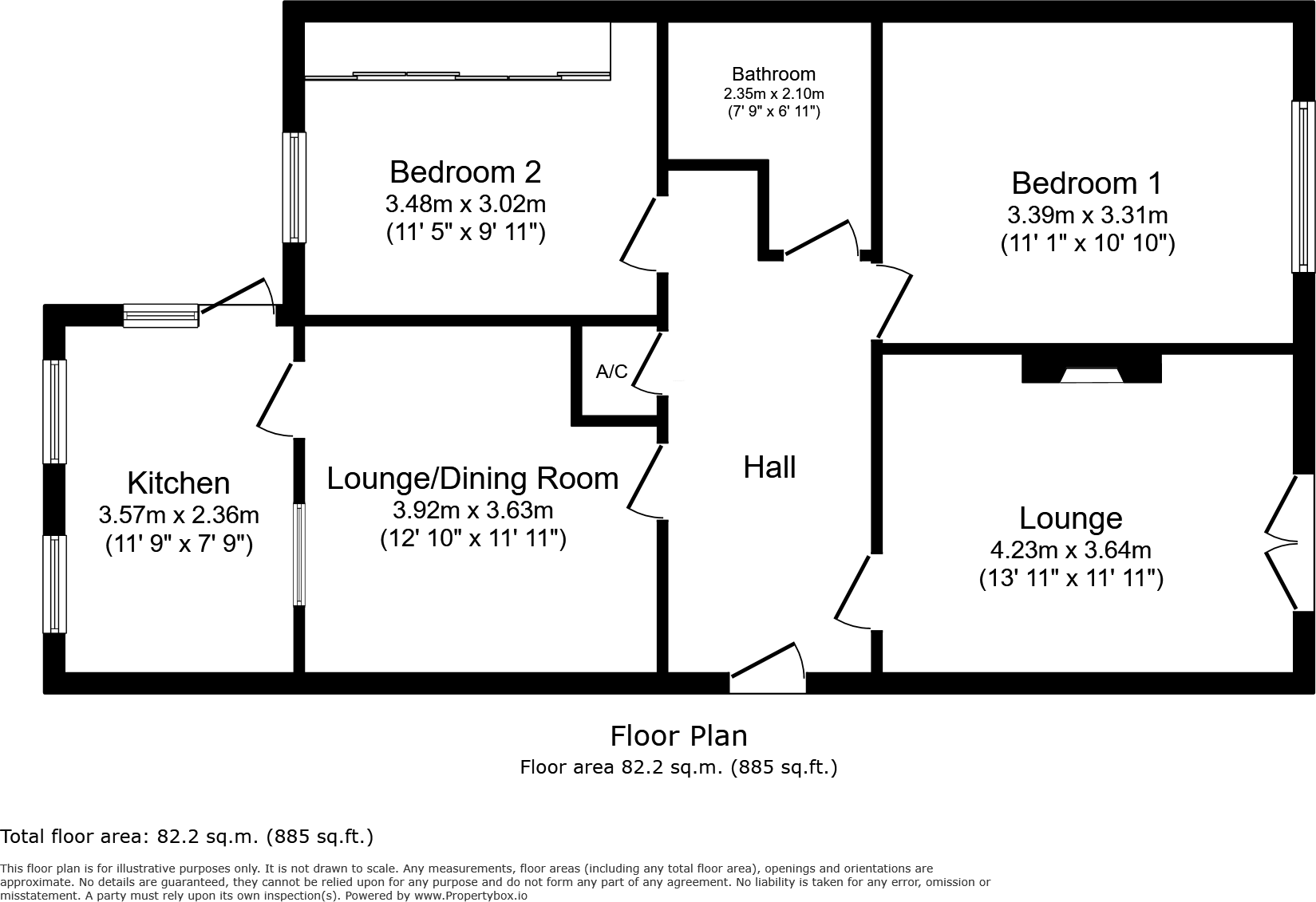 Serelang, Copperas Corner, Copperas Hill, Pen-Y-Cae, Wrexham, Wrexham LL14 2SA floorplan