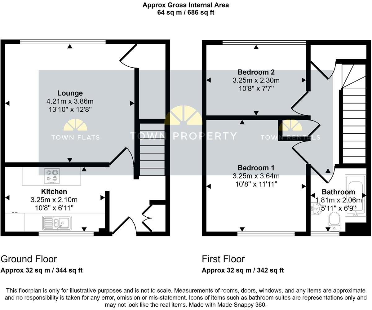 Framfield Way, Eastbourne floorplan