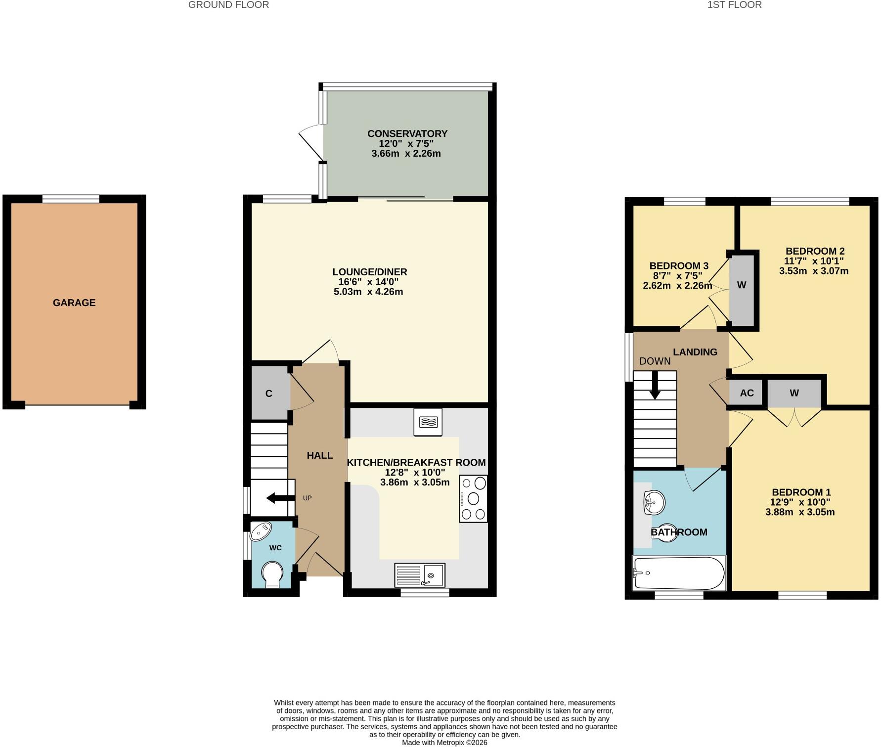 Obelisk Road, Woolston floorplan