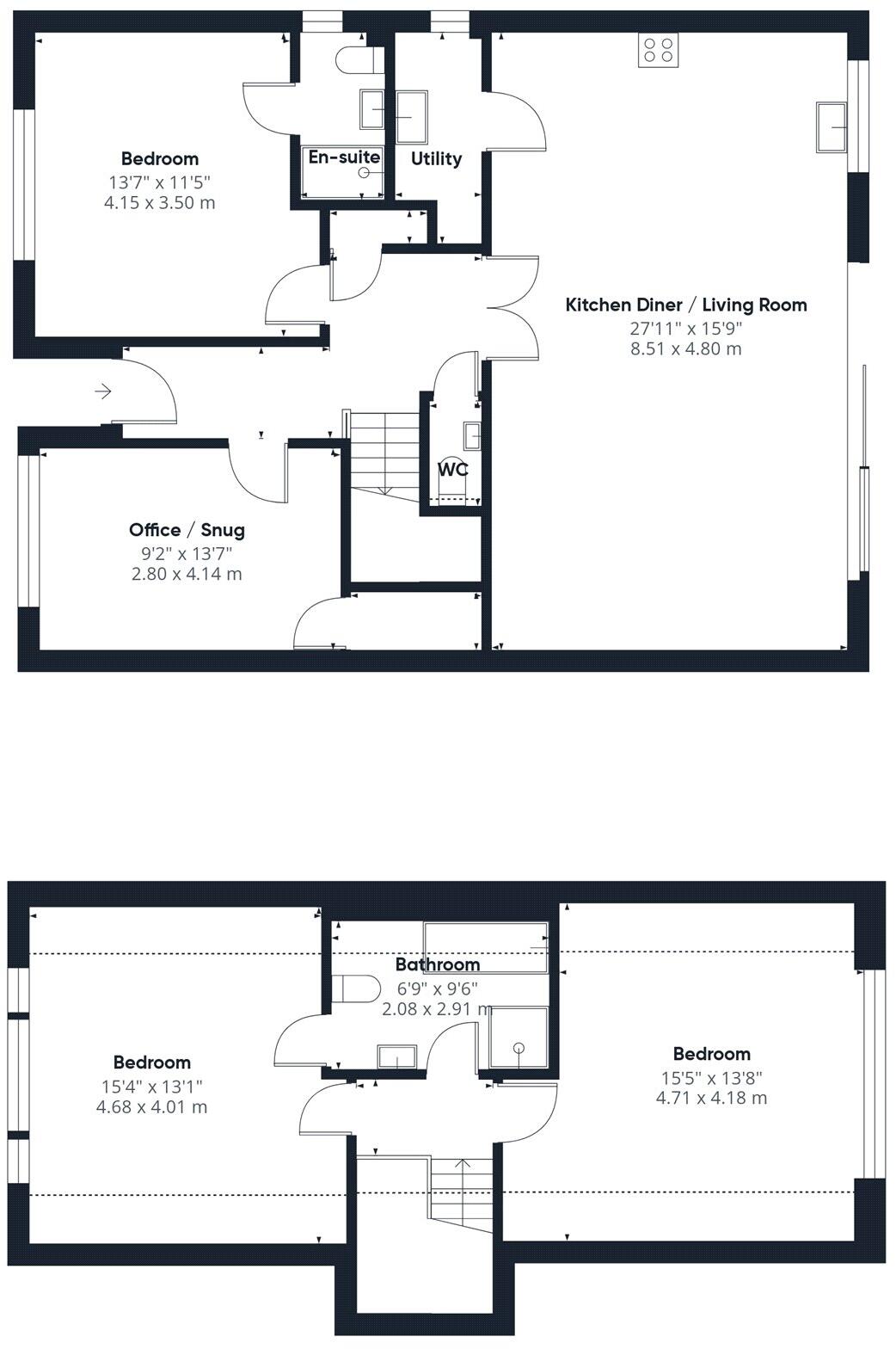 Buce Hayes Close, Highcliffe, Christchurch, Dorset, BH23 floorplan