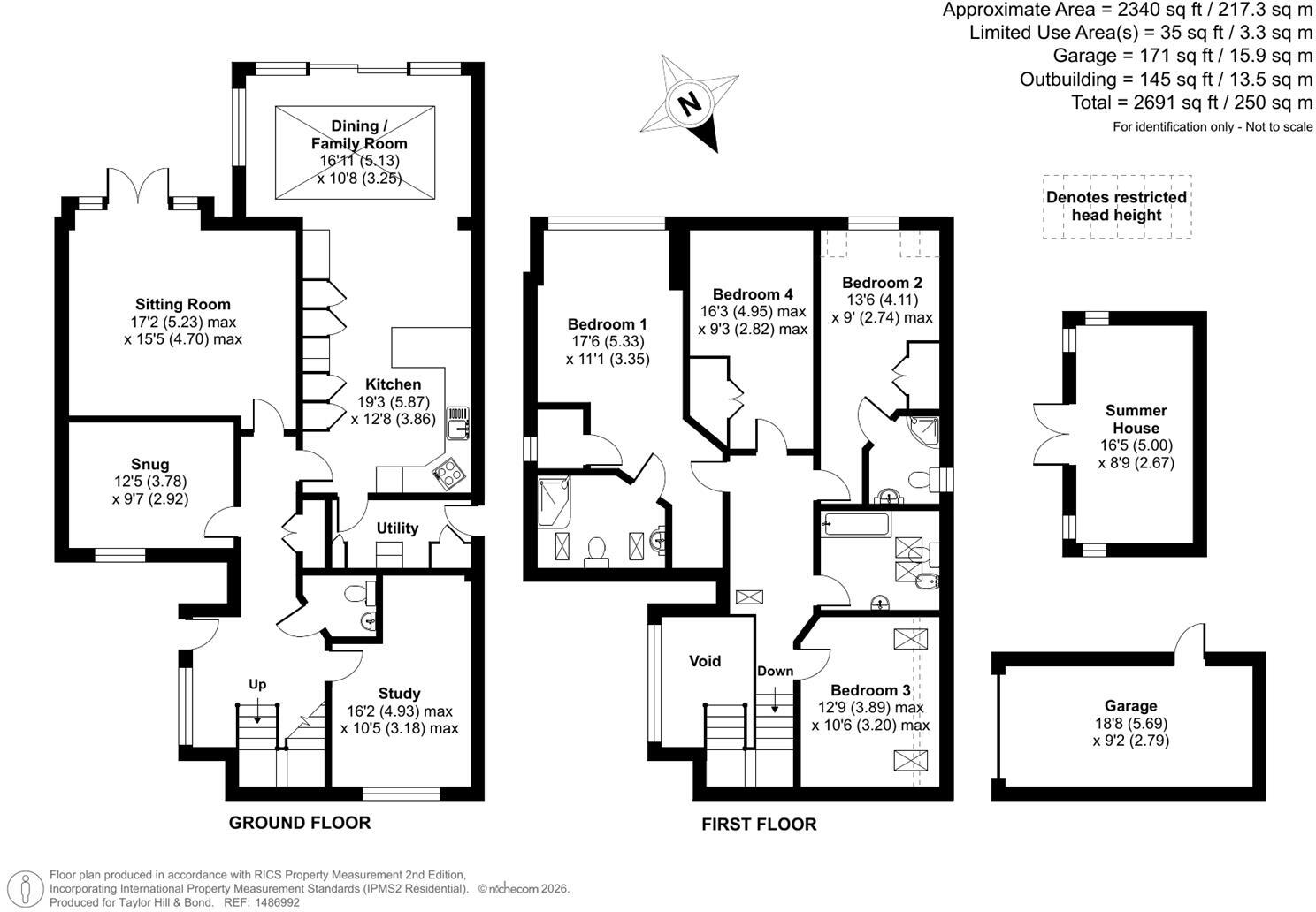 Old Street, Hill Head floorplan