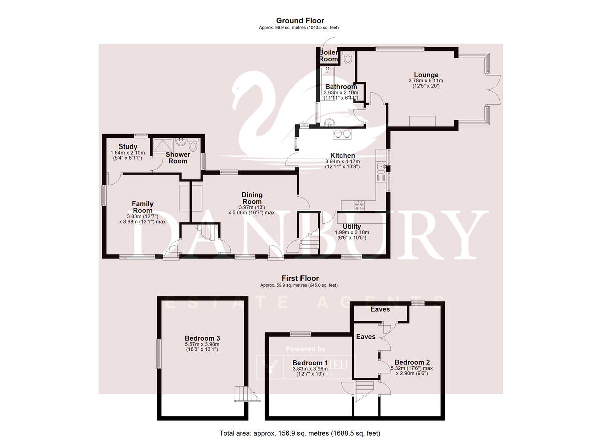 Mill Lane, Little Baddow, CM3 4 floorplan
