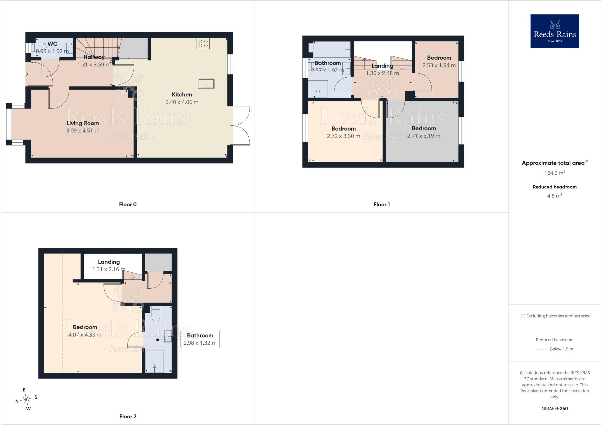 Shuttle Road, Bamber Bridge, Preston, Lancashire, PR5 floorplan