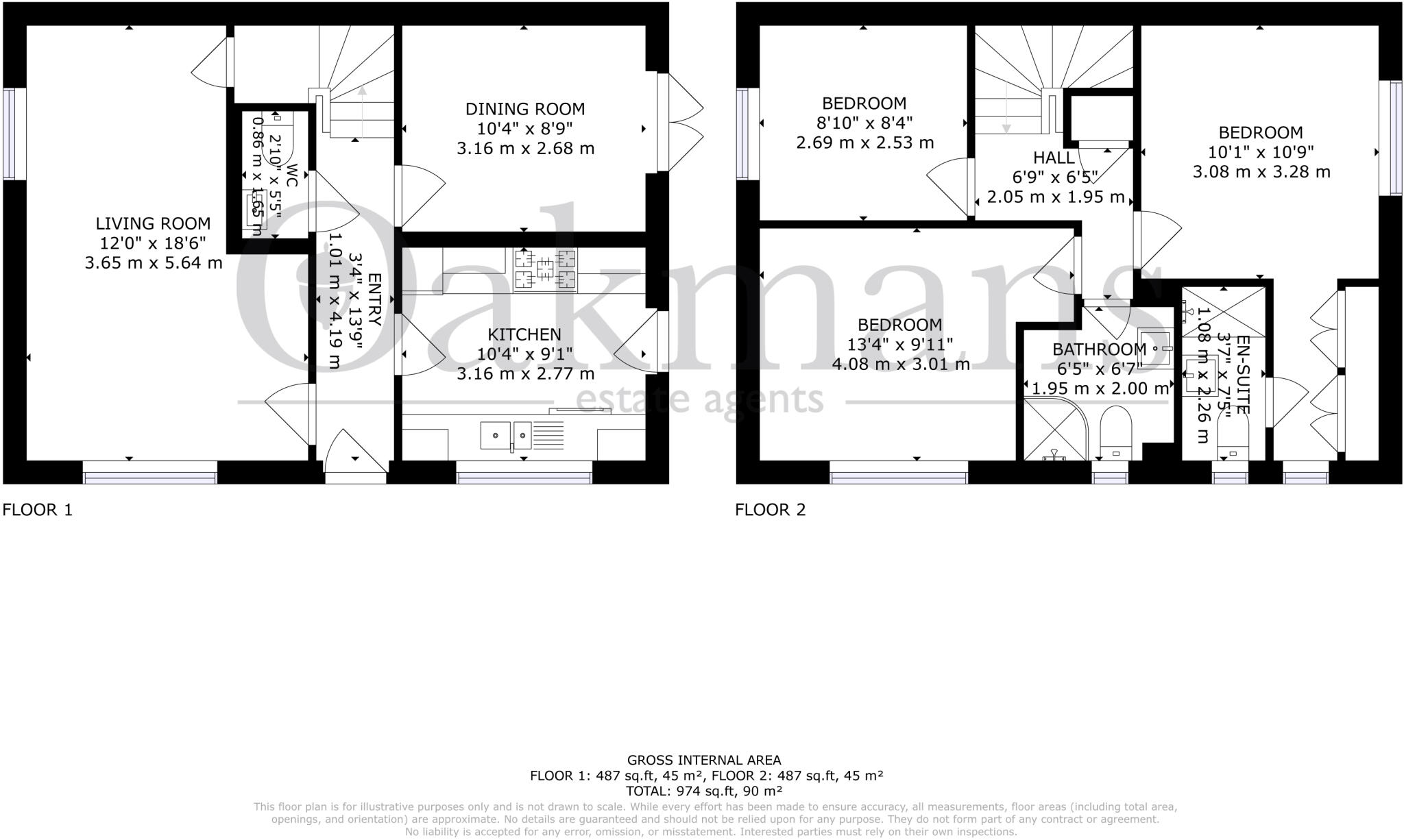 Long Saw Drive, Birmingham, B31 floorplan