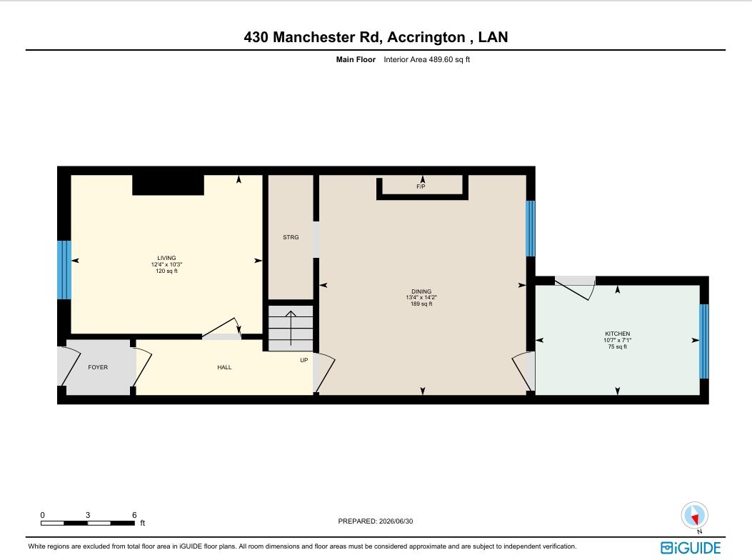 Manchester Road, Accrington, Lancashire, BB5 floorplan