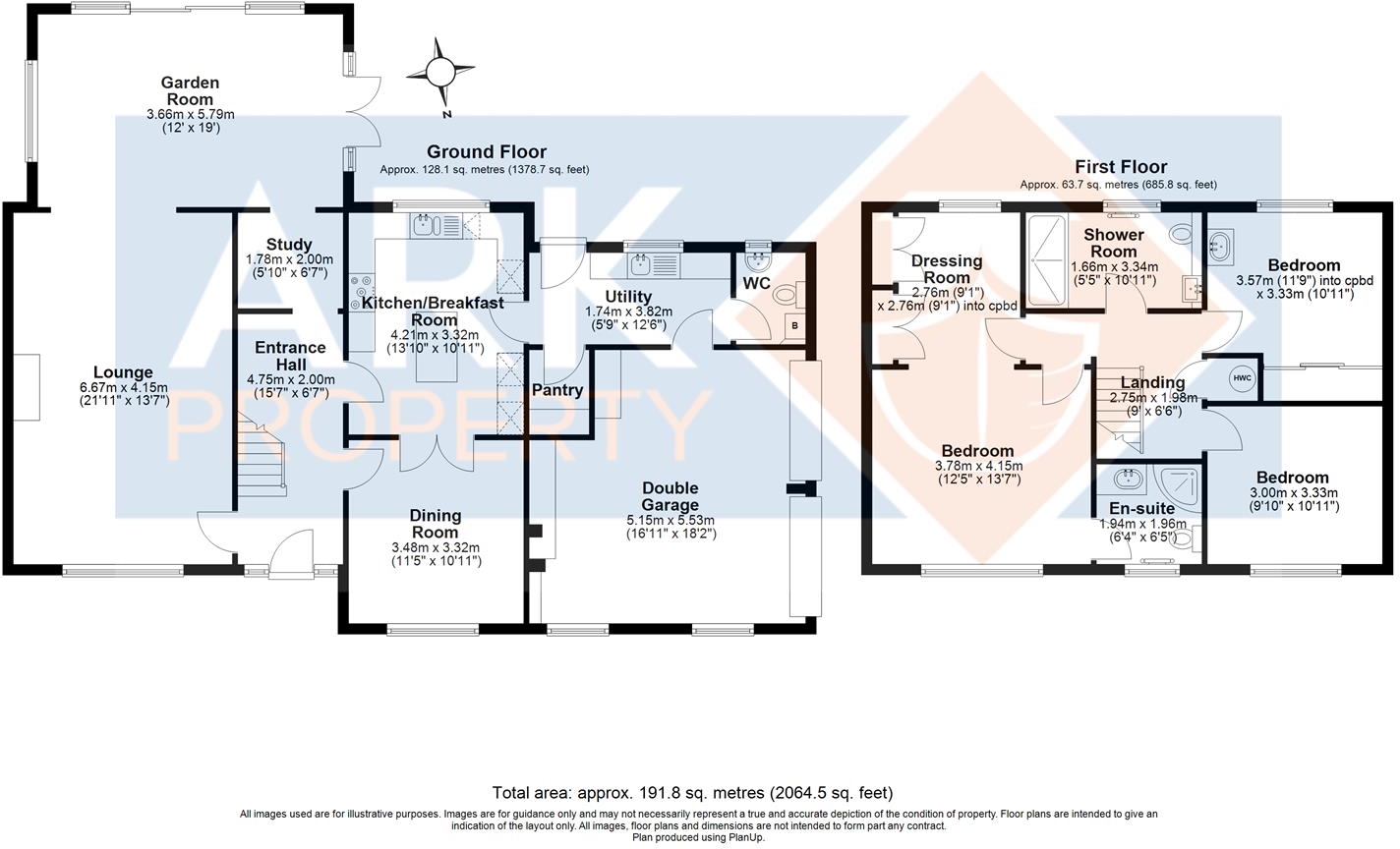 Main Road, Quadring, Spalding floorplan