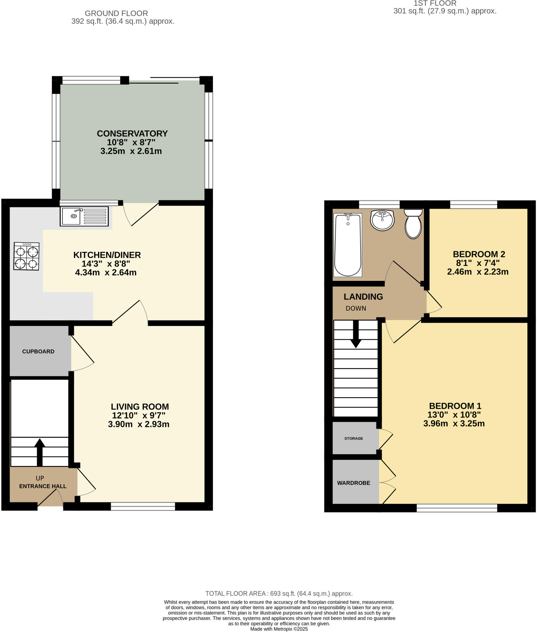 Broad Lane, Appledore, Bideford, Devon, EX39 floorplan