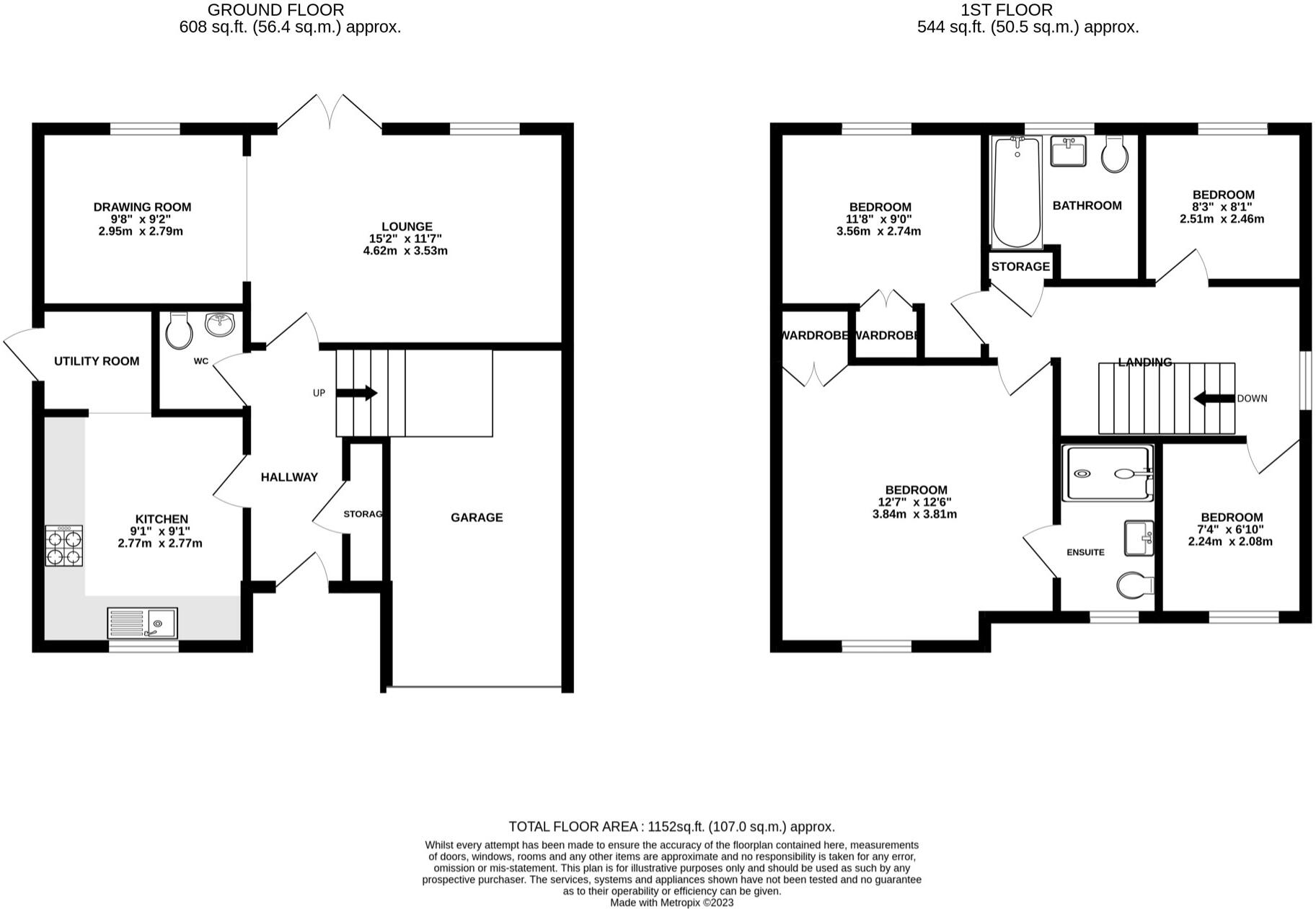 Windermere Close, Stevenage, Hertfordshire, SG1 floorplan