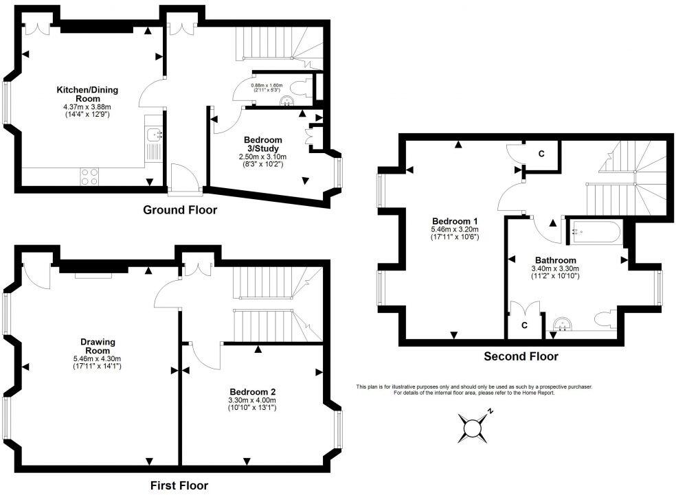 Fisher House, 13A, North High Street, Musselburgh, EH21 6JA floorplan
