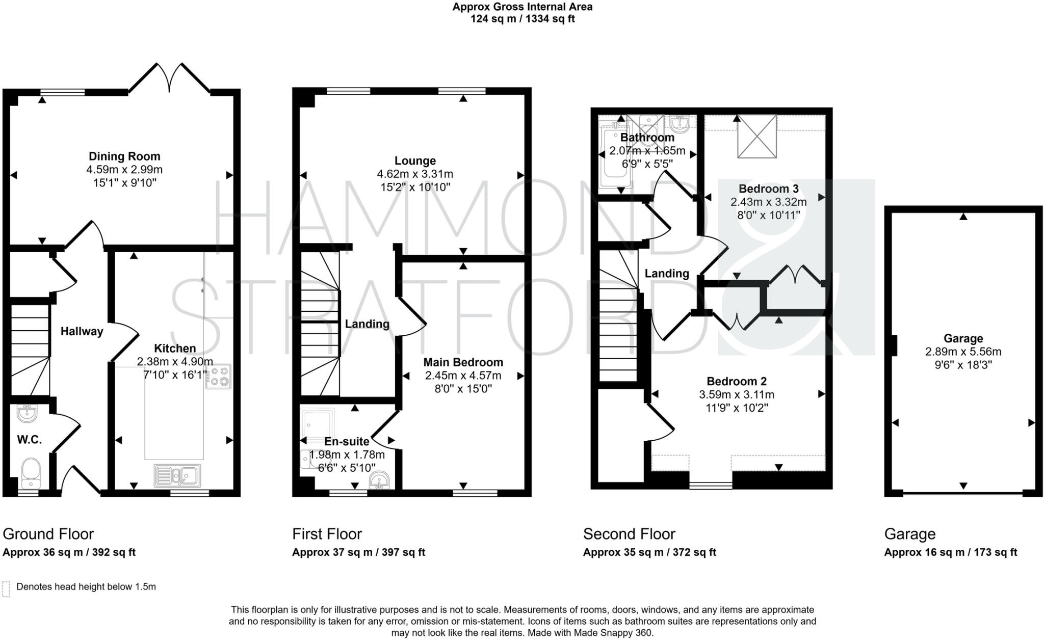 Petunia Court, Wymondham floorplan