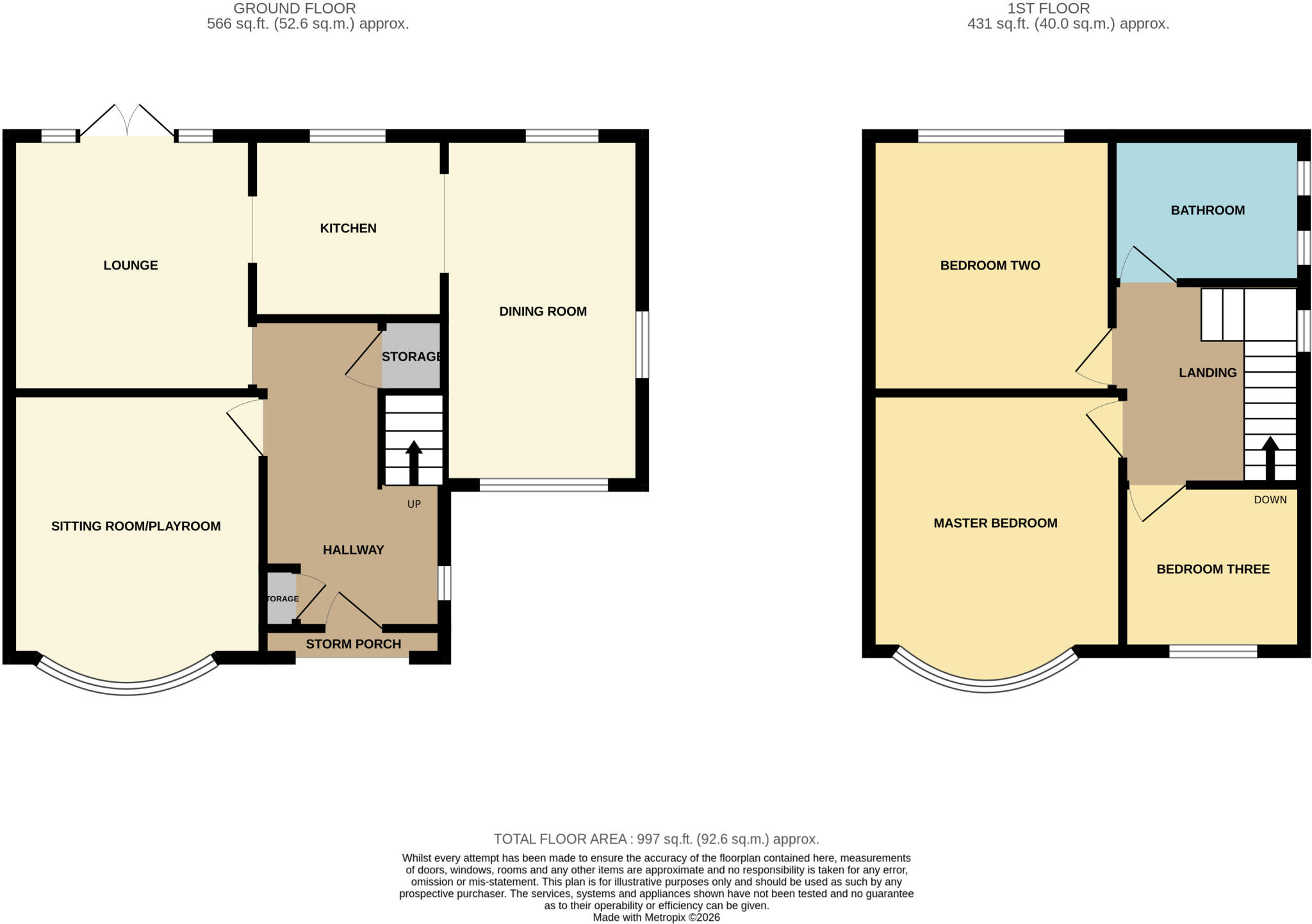 Green Walk, Gatley, Cheadle, Greater Manchester, SK8 floorplan