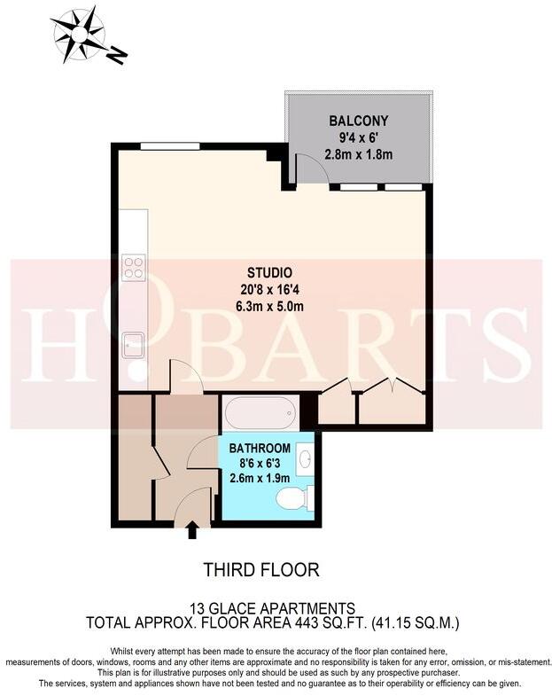 Glace Apartments, Cross Lane, N8 floorplan