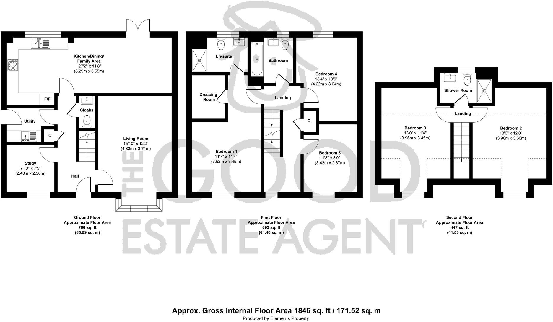Foxglove Way, Ely, CB6 2YS floorplan