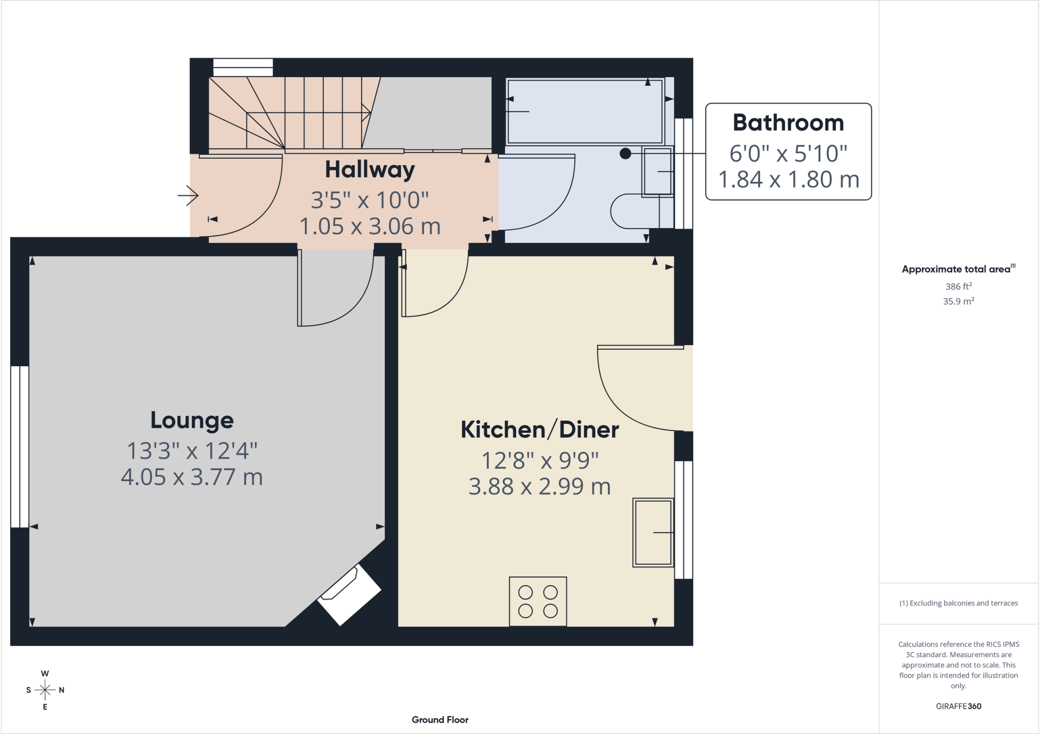 Morley Street, Derby floorplan