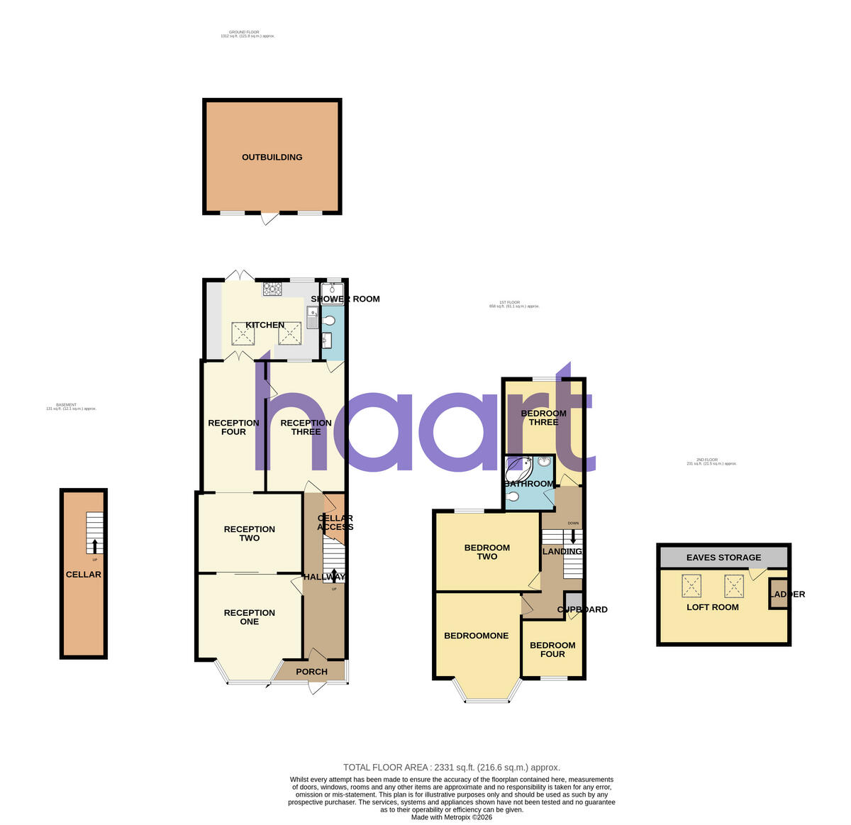 Dalkeith Road, Ilford floorplan