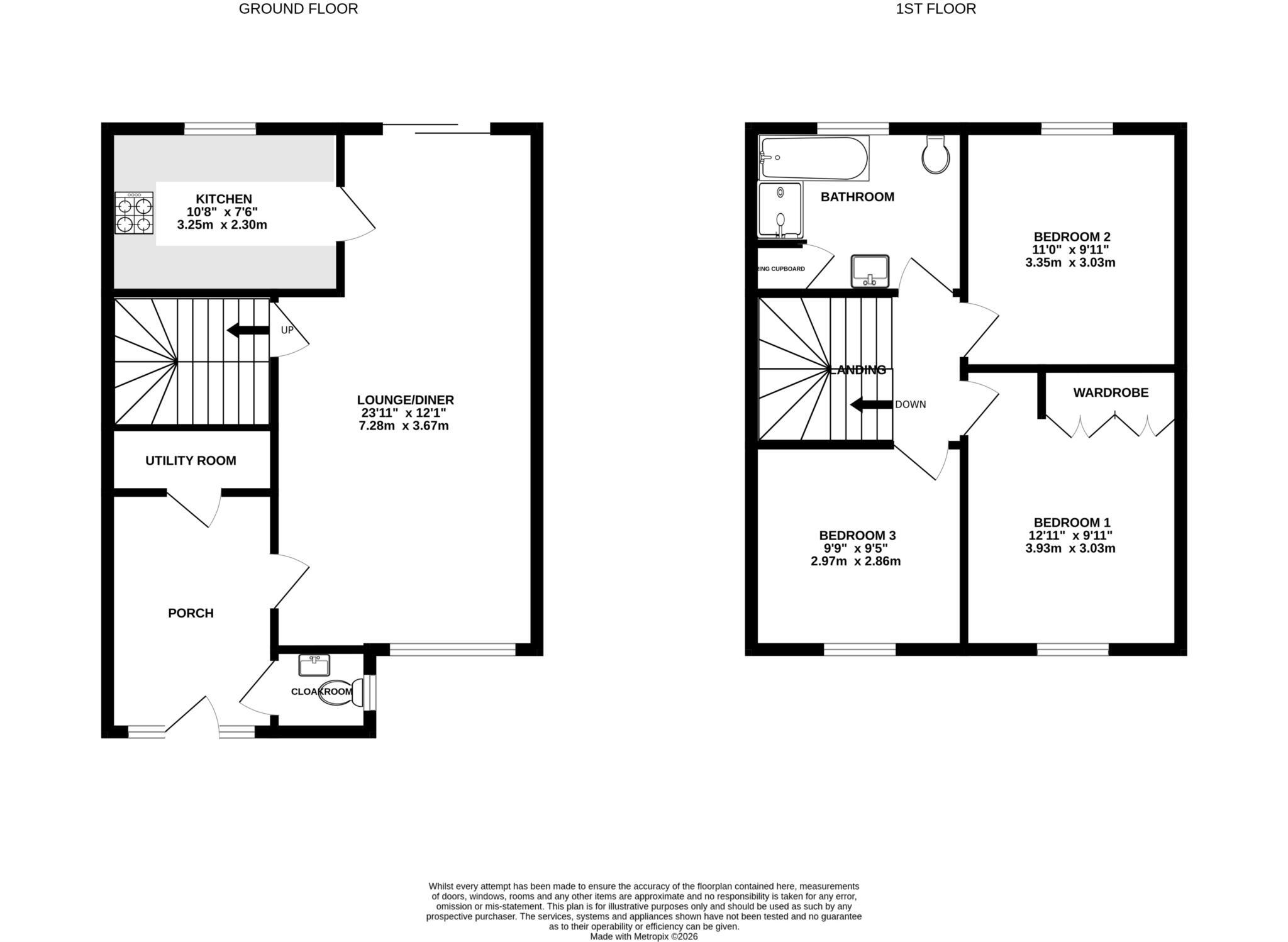 Nursery Close, Acle floorplan