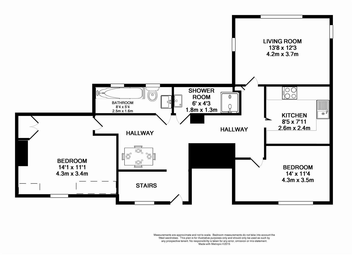 TANBRIDGE PARK, HORSHAM floorplan
