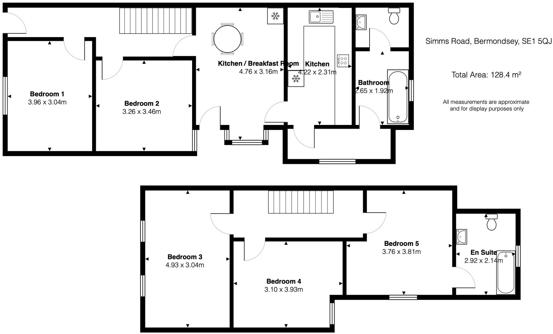 Simms Road, London, SE1 floorplan
