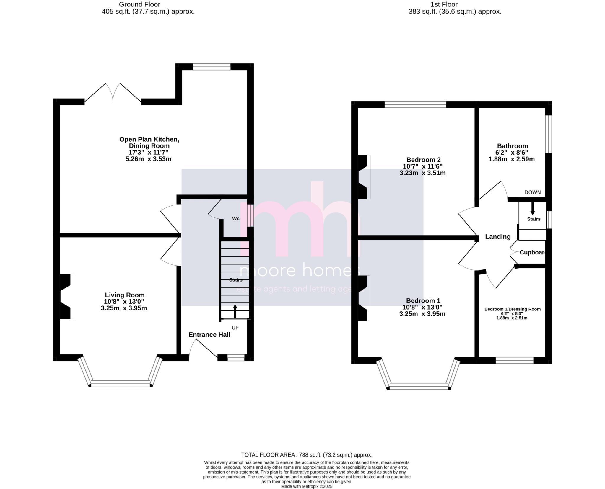 CLAREMONT ROAD, Great Moor SK2 7JT floorplan