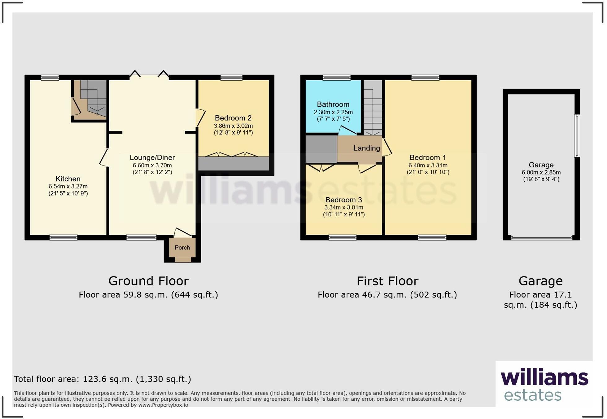 Groes Cottages, Llanasa, CH8 floorplan