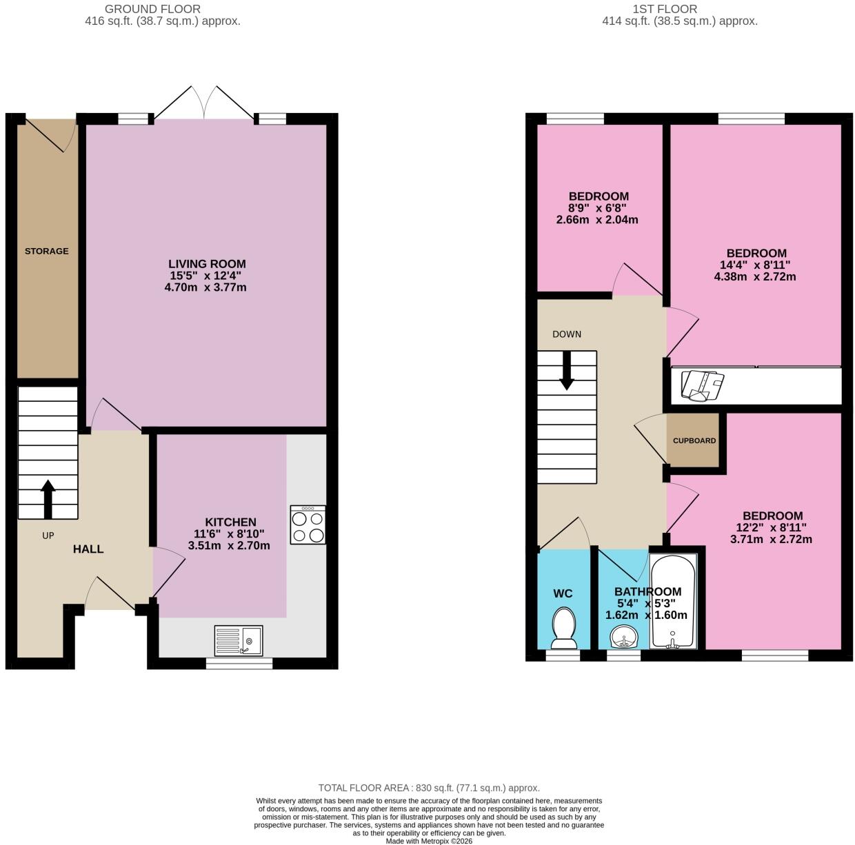 Three Rivers Court, East Boldon, Tyne and Wear, NE36 floorplan
