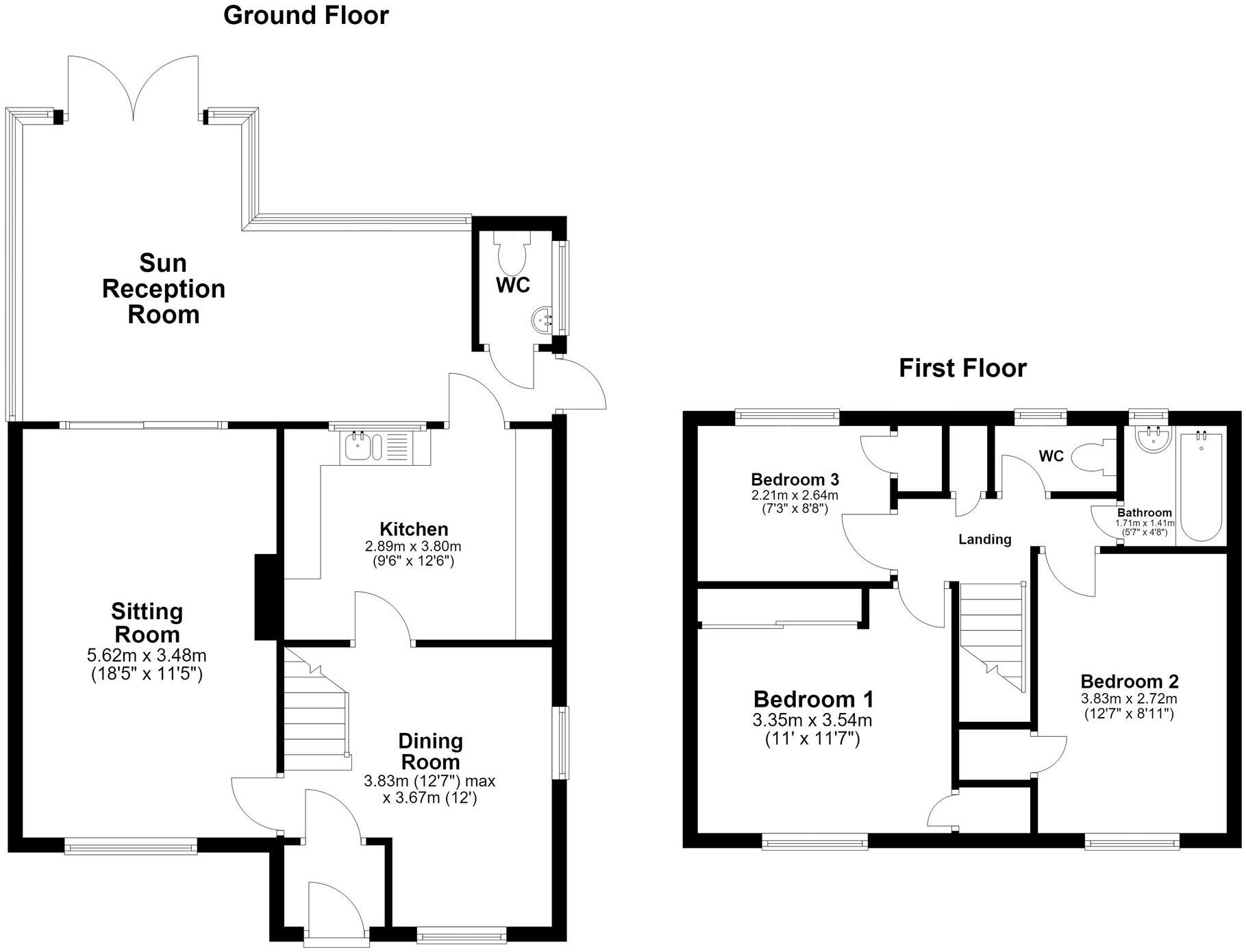 Shap Drive, Worcester, WR4 floorplan